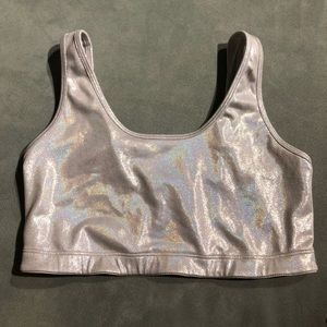 Victoria’s Secret sports bra holographic